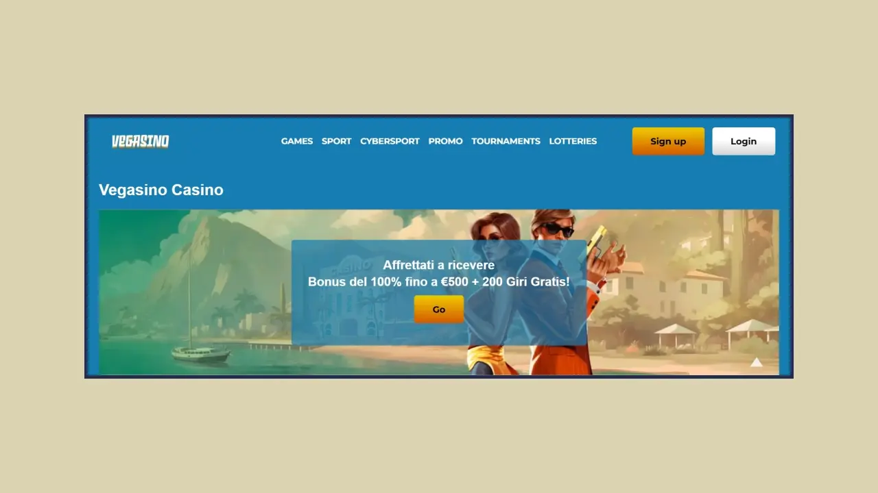 Sistema di bonus del casinò online Vegasino